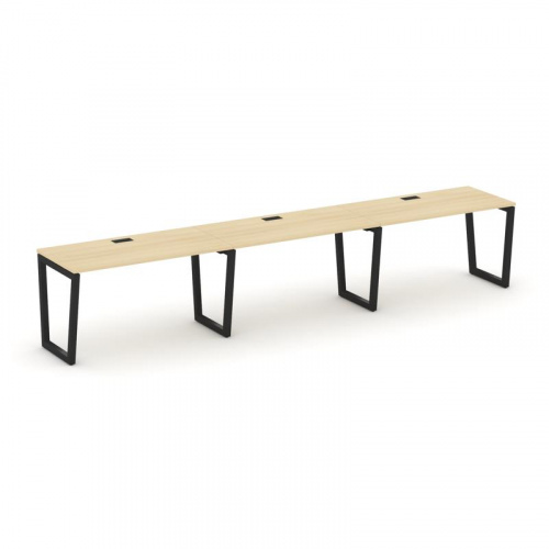 Style Project Рабочая станция 1 сторон. SN-5T2.ORS-031 Акация Лорка/Металл Антрацит/Заглушка Пластик фото 5