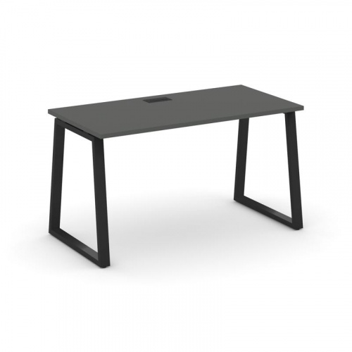 Style Project Стол письменный SN-6T1.SP-012 Акация Лорка/Металл Антрацит/Заглушка Пластик Черный 118 фото 9