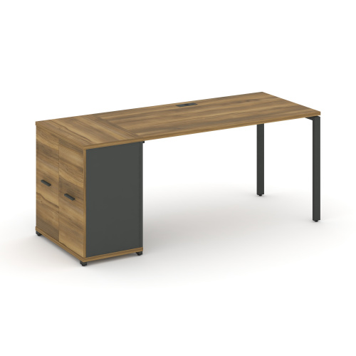 Стол офисный с опорным распашным шкафом Concept CN.SP-217