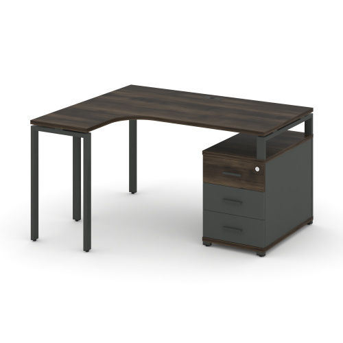 Стол эргономичный с опорной тумбой Concept CN.SA-301(L)