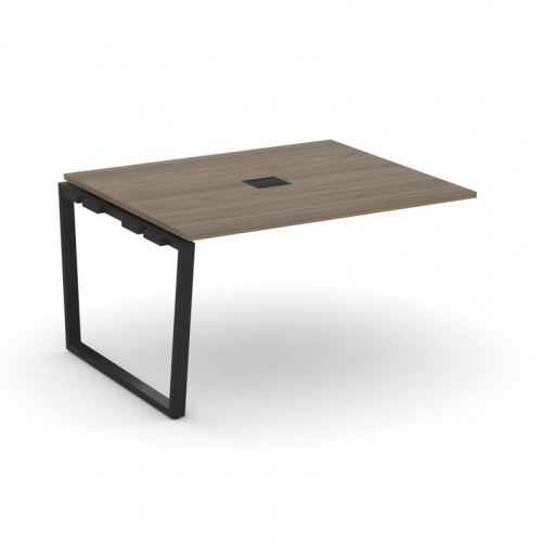 Style Project Проходной наб. элем. перег. стола SN-6T2.NSPRG-034 Акация Лорка/Металл Антрацит/Заглуш фото 5