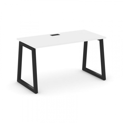 Style Project Стол письменный SN-5T1.SP-012 Акация Лорка/Металл Антрацит/Заглушка Пластик Черный 118 фото 4