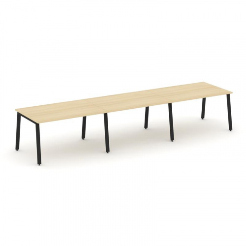 Style Project Стол переговорный SN-6A.SPRG-022.3 Белый/Металл Антрацит 3540*980*750 фото 3 Style Project Стол переговорный SN-6A.SPRG-022.3 Белый/Металл Антрацит 3540*980*750 фото 3