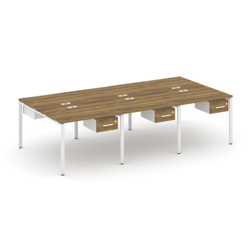 Бенч-система на 6 мест с подвесными тумбами Concept CN.DRS-149 фото 8