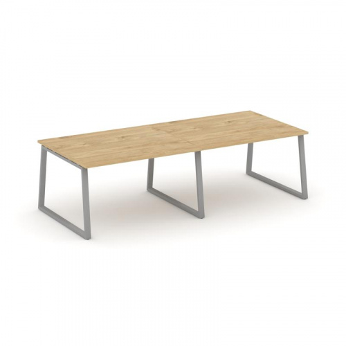 Style Project Стол переговорный SN-6T1.SPRG-043.3 Акация Лорка/Металл Антрацит 2760*1180*750 фото 2