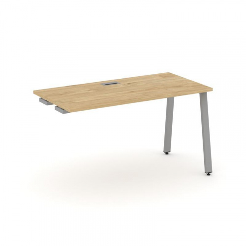 Style Project Стол-приставка к опор. элем. SN-6A.OPRS-012 Дуб Наварра/Металл Антрацит 1180*700*750 фото 6