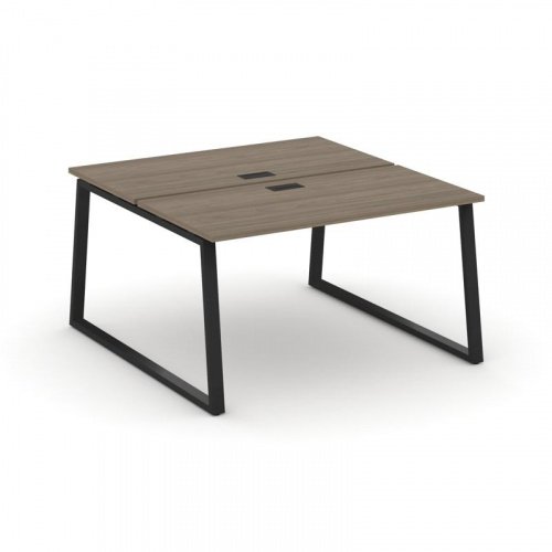 Style Project Рабочая станция 2-х сторон. SN-6T1.DRS-023 Акация Лорка/Металл Антрацит/Заглушка Пласт фото 6