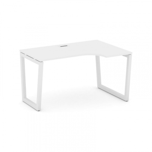 Style Project Стол рабочий эргоном. SN-5T2.SPA-012(R) Акация Лорка/Металл Антрацит/Заглушка Пластик фото 17