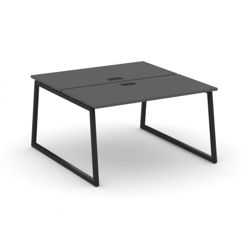 Style Project Рабочая станция 2-х сторон. SN-4T1.DRS-013 Акация Лорка/Металл Антрацит/Заглушка Пласт фото 8