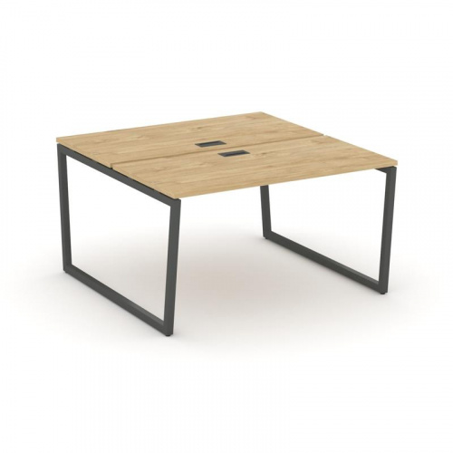 Style Project Рабочая станция 2-х сторон. SN-4T2.DRS-022 Акация Лорка/Металл Антрацит/Заглушка Пласт фото 22