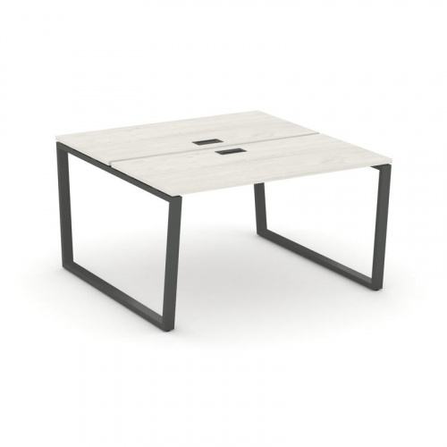 Style Project Рабочая станция 2-х сторон. SN-6T2.DRS-003 Акация Лорка/Металл Антрацит/Заглушка Пласт фото 24