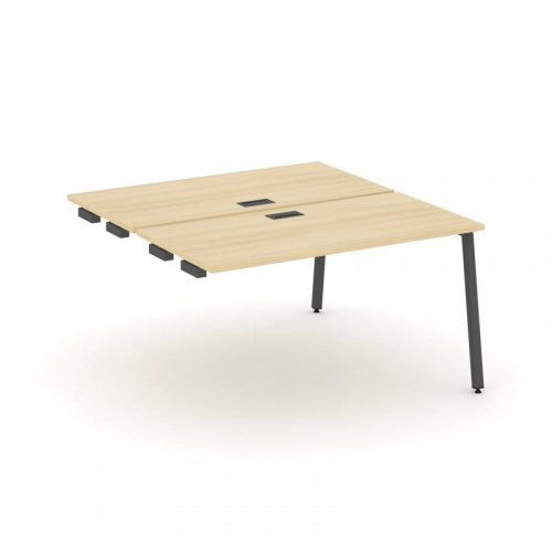 Style Project Стол-приставка к опор. элем. SN-4A.DPRS-011 Дуб Наварра/Металл Белый 980*1432*750 фото 27