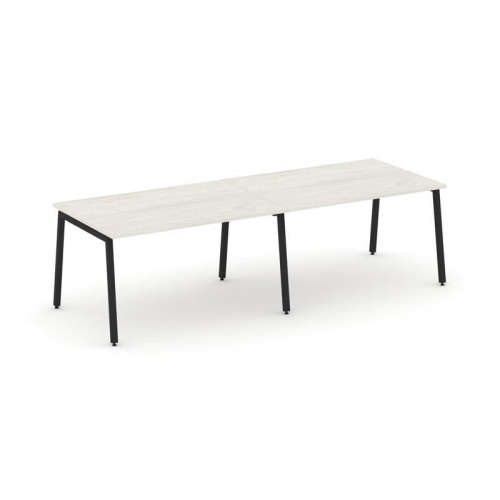 Style Project Стол переговорный SN-4A.SPRG-013.3 Тиквуд Светлый/Металл Белый 2760*980*750 фото 6 Style Project Стол переговорный SN-4A.SPRG-013.3 Тиквуд Светлый/Металл Белый 2760*980*750 фото 6