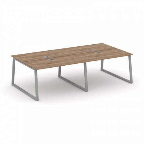 Style Project Рабочая станция 2-х сторон. SN-6T1.DRS-051 Акация Лорка/Металл Антрацит/Заглушка Пласт фото 10