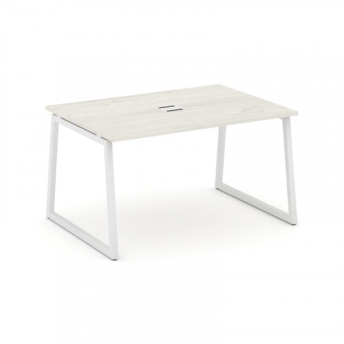 Style Project Стол переговорный SN-4T1.SPRG-004 Акация Лорка/Металл Антрацит/Заглушка Металл Антраци фото 13