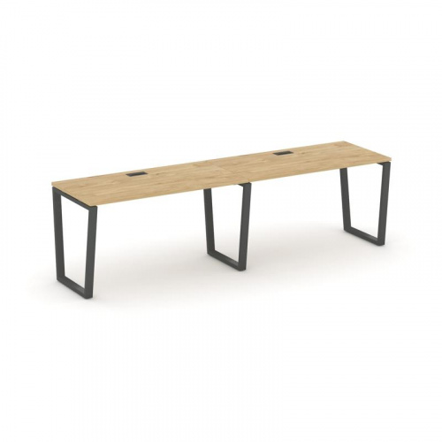 Style Project Рабочая станция 1 сторон. SN-6T2.ORS-021 Акация Лорка/Металл Антрацит/Заглушка Пластик фото 22