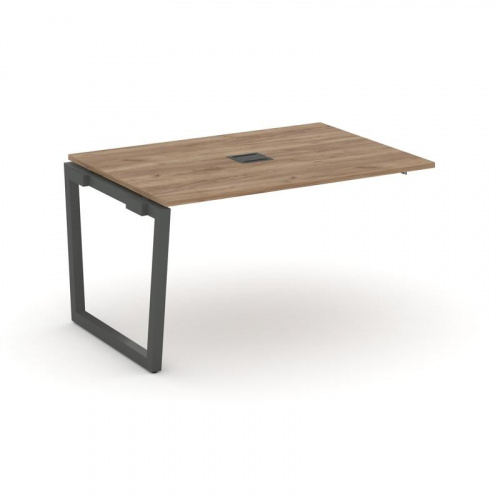 Style Project Проходной наб. элем. перег. стола SN-5T2.NSPRG-002 Акация Лорка/Металл Антрацит/Заглуш фото 23