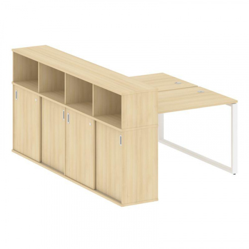 Бенч-система с шкафом-купе на О-обр. м/к Metal System БО.РС-СШК-4.2 фото 6