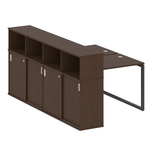 Бенч-система с шкафом-купе на О-обр. м/к Metal System Quattro 40БО.РС-СШК-4.1 фото 11 Бенч-система с шкафом-купе на О-обр. м/к Metal System Quattro 40БО.РС-СШК-4.1 фото 11