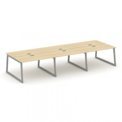 Style Project Рабочая станция 2-х сторон. SN-5T1.DRS-083 Акация Лорка/Металл Антрацит/Заглушка Пласт фото 20