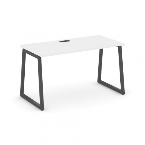 Style Project Стол письменный SN-4T1.SP-014 Акация Лорка/Металл Антрацит/Заглушка Пластик Черный 158 фото 13