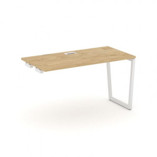 Style Project Стол-приставка к опор. элем. SN-4T2.OPRS-021 Акация Лорка/Металл Антрацит/Заглушка Пла фото 3