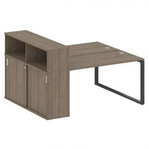 Бенч-система с шкафом-купе на О-обр. м/к Metal System БО.РС-СШК-2.3 фото 2