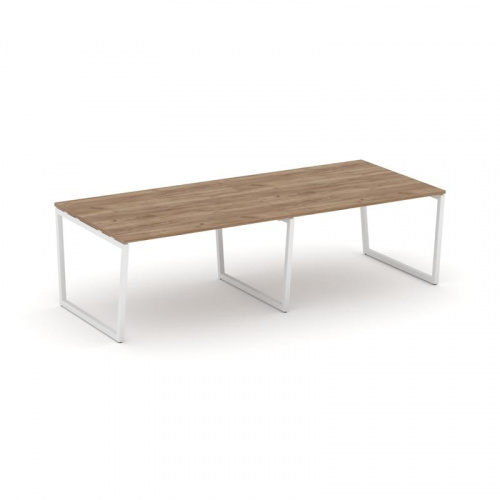 Style Project Стол переговорный SN-4T2.SPRG-044.3 Акация Лорка/Металл Антрацит 3160*1180*750 фото 10