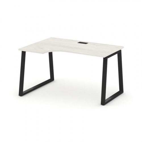 Style Project Стол рабочий эргоном. SN-6T1.SPA-012(L) Акация Лорка/Металл Антрацит/Заглушка Пластик фото 7 Style Project Стол рабочий эргоном. SN-6T1.SPA-012(L) Акация Лорка/Металл Антрацит/Заглушка Пластик фото 7