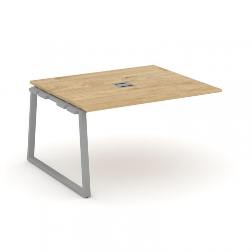 Style Project Проходной наб. элем. перег. стола SN-6T1.NSPRG-033 Акация Лорка/Металл Антрацит/Заглуш фото 2