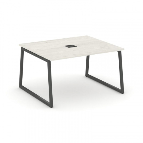 Style Project Стол переговорный SN-4T1.SPRG-032 Акация Лорка/Металл Антрацит/Заглушка Металл Антраци фото 24