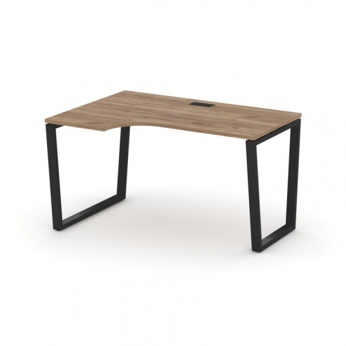 Style Project Стол рабочий эргоном. SN-6T2.SPA-022(L) Акация Лорка/Металл Антрацит/Заглушка Пластик фото 5 Style Project Стол рабочий эргоном. SN-6T2.SPA-022(L) Акация Лорка/Металл Антрацит/Заглушка Пластик фото 5