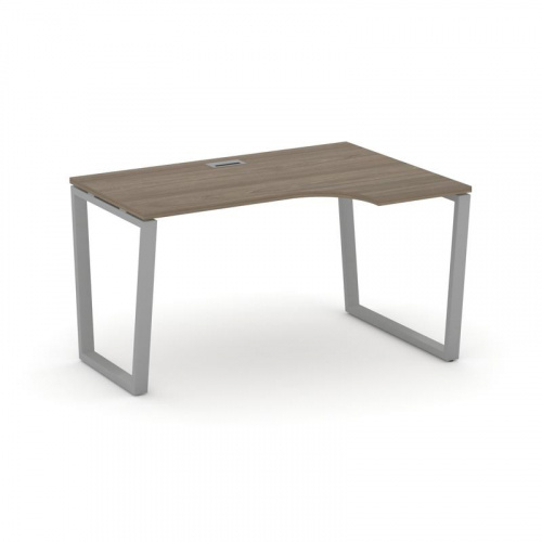 Style Project Стол рабочий эргоном. SN-6T2.SPA-022(R) Акация Лорка/Металл Антрацит/Заглушка Пластик фото 14