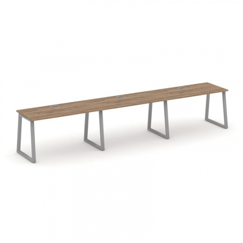 Style Project Рабочая станция 1 сторон. SN-6T1.ORS-044 Акация Лорка/Металл Антрацит/Заглушка Пластик фото 10