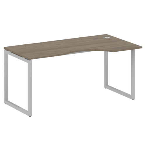 Стол криволинейный правый на О-обр. м/к Metal System Quattro 40БО.СА-1 (R)