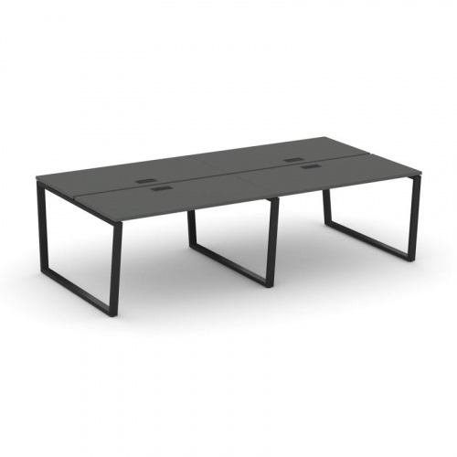 Style Project Рабочая станция 2-х сторон. SN-6T2.DRS-043 Акация Лорка/Металл Антрацит/Заглушка Пласт фото 9