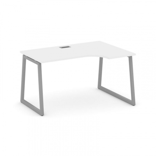 Style Project Стол рабочий эргоном. SN-4T1.SPA-002(R) Акация Лорка/Металл Антрацит/Заглушка Пластик фото 21