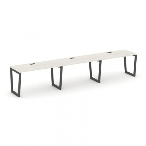 Style Project Рабочая станция 1 сторон. SN-5T2.ORS-031 Акация Лорка/Металл Антрацит/Заглушка Пластик фото 24