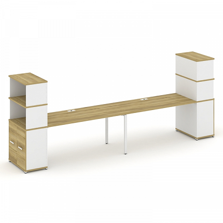 Бенч-система с опорными распашными шкафами Concept CN.ORS-232