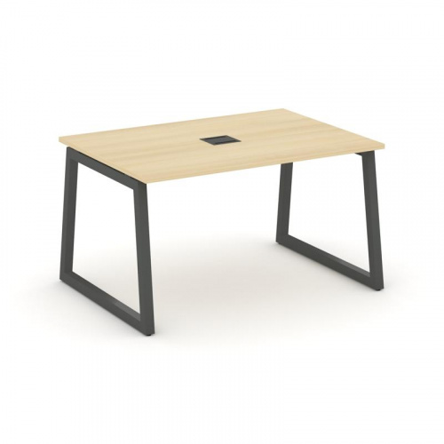 Style Project Стол переговорный SN-5T1.SPRG-001 Акация Лорка/Металл Антрацит/Заглушка Металл Антраци фото 28