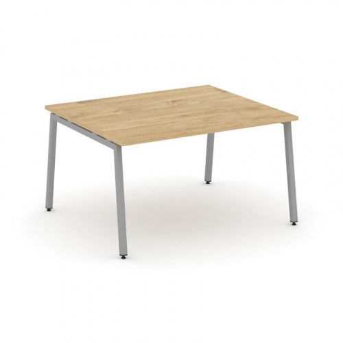 Style Project Стол переговорный SN-4A.SPRG-033.3 Тиквуд Светлый/Металл Белый 1380*1180*750 фото 2