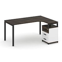 Стол эргономичный с опорной тумбой Concept CN.SA-307(R)