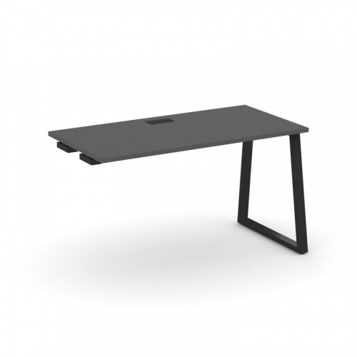 Style Project Стол-приставка к опор. элем. SN-6T1.OPRS-002 Акация Лорка/Металл Антрацит/Заглушка Пла фото 4