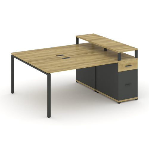 Бенч-система с 1 опорной тумбой Concept CN.DRS-415 фото 4