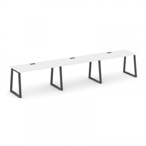 Style Project Рабочая станция 1 сторон. SN-6T1.ORS-044 Акация Лорка/Металл Антрацит/Заглушка Пластик фото 26