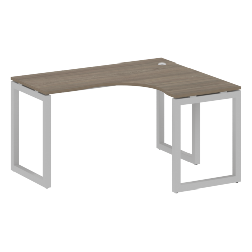 Стол криволинейный правый на О-обр. м/к Metal System Quattro 50БО.СА-3 (R)