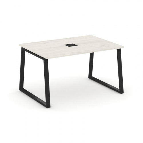 Style Project Стол переговорный SN-6T1.SPRG-004 Акация Лорка/Металл Антрацит/Заглушка Металл Антраци фото 6