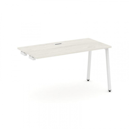 Style Project Стол-приставка к опор. элем. SN-4A.OPRS-013 Антрацит/Металл Белый 1380*700*750 фото 17