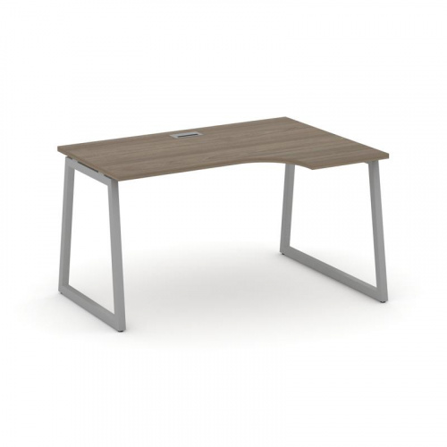 Style Project Стол рабочий эргоном. SN-4T1.SPA-002(R) Акация Лорка/Металл Антрацит/Заглушка Пластик фото 19