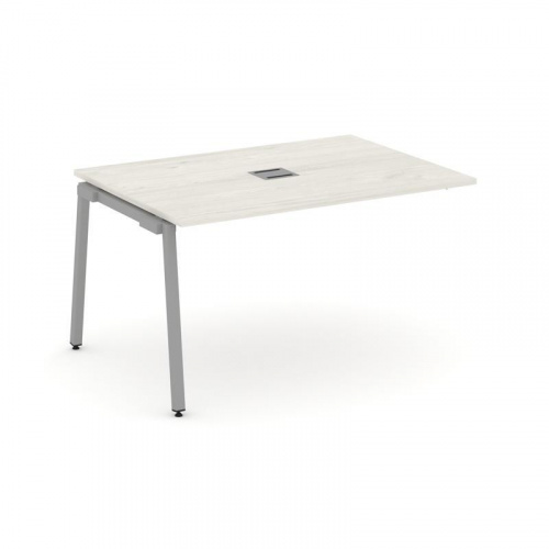 Style Project Проходной наб. элем. перег. стола SN-4A.NSPRG-004 Антрацит/Металл Белый 1580*980*750 фото 8